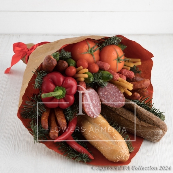 Букет Из Продуктов Купить В Спб