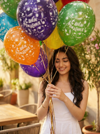 21 Colorful Balloons