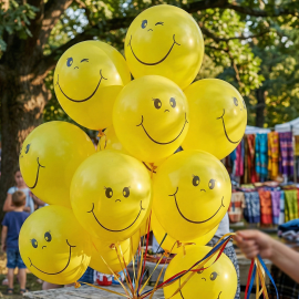 Happy Smiling Balloons