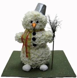 Floral Snowman