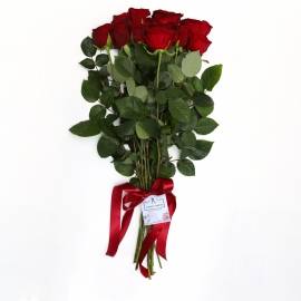 Букет из 11 красных  роз
