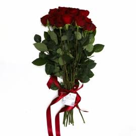 Букет из 15 красных  роз