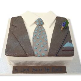 Suit & Tie Cake