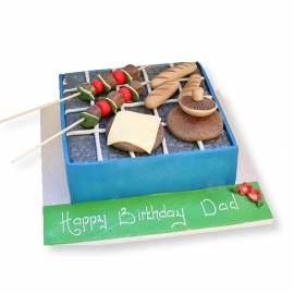 Birthday Cakes - BBQ cake