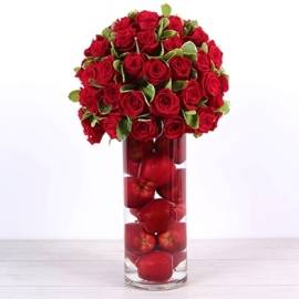 Arrangement In Red