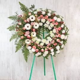 A Wreath of Natural Flowers