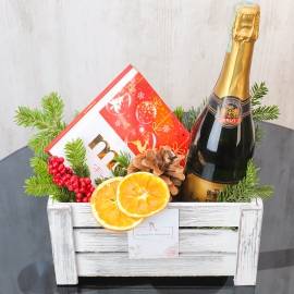 Delicate Winter Basket