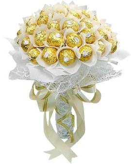 White Bouquet of Rocher