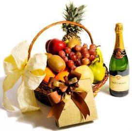 Fruits, Chocolates & Champagne