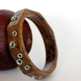 Dark Wood Bangle