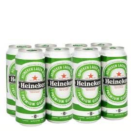 Heineken գարեջուր, 8 x 500մլ
