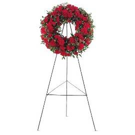 Hope and Honor Funeral Wreath