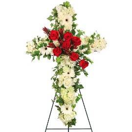 Memorial Cross Arrangement