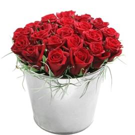 Box of red Roses