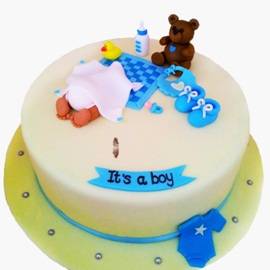 It's a Boy Cake