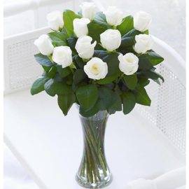 Bouquet de Roses Blanches