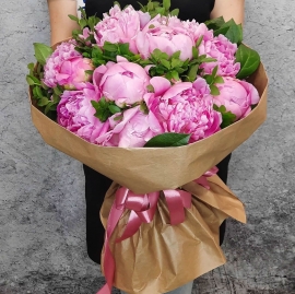 Bouquet of Pink Piones