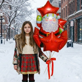 Happy Christmas Balloons