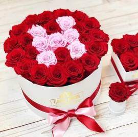 Red Roses In Box