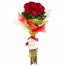 Bouquet «Fiery Roses»