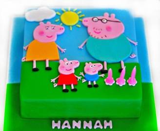 Peppa Pig family Cake