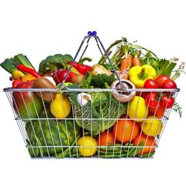 Colorful Vegetable Basket