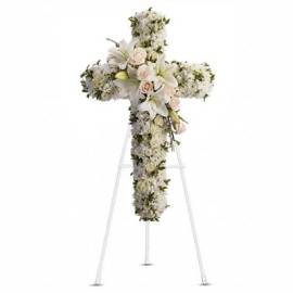 Standing Cross Sympathy Spray