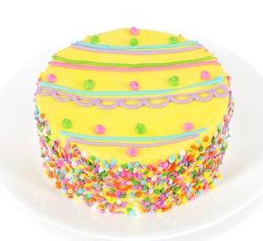 Yellow Easter Cake